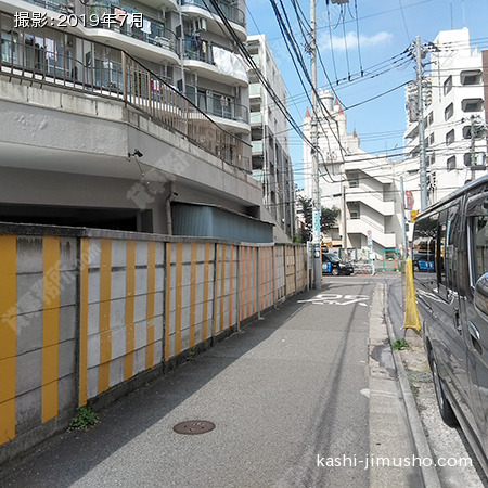 前面道路