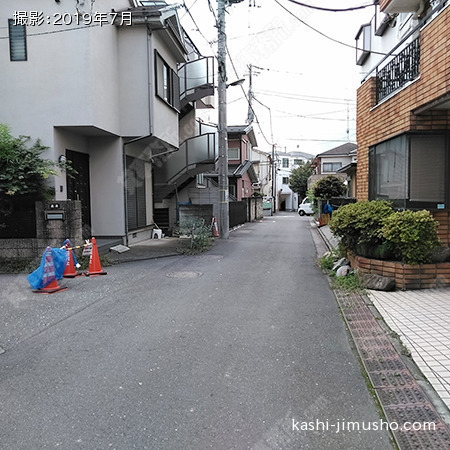 前面道路