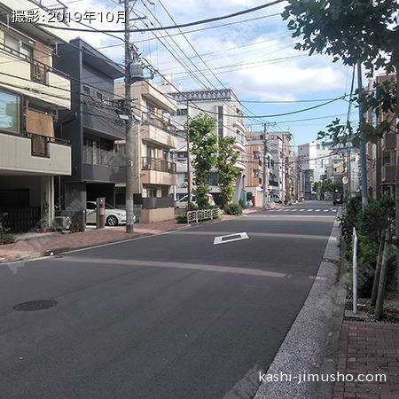 前面道路