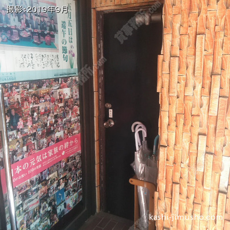貸室入口(1階)