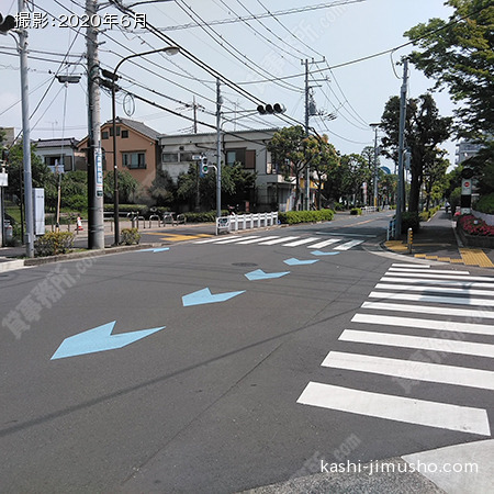 前面道路