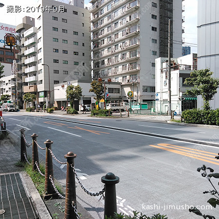 前面道路