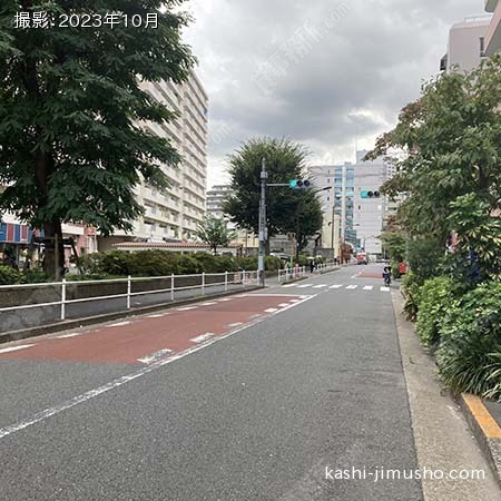 前面道路