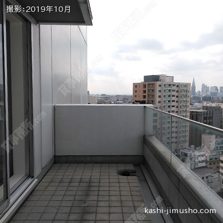 ベランダ(14階1403号室)