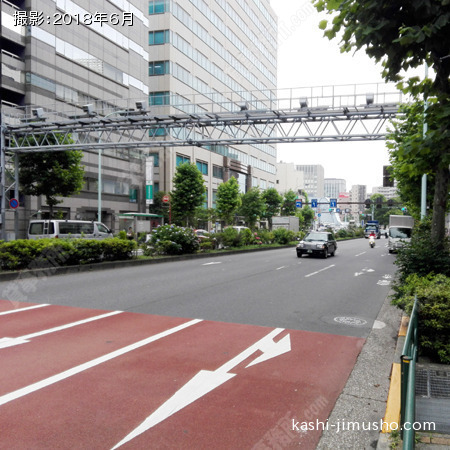 前面道路