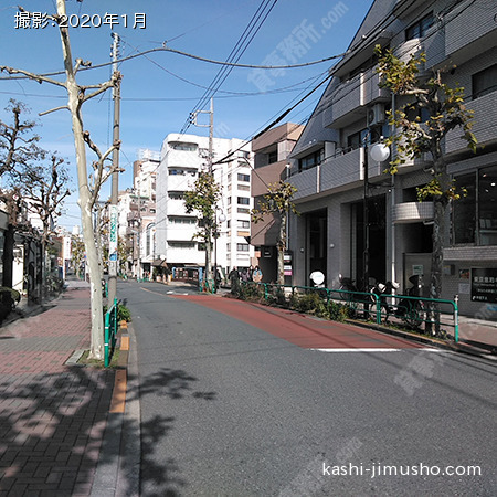 前面道路