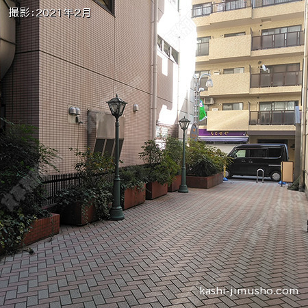入口アプローチ