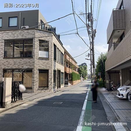 前面道路