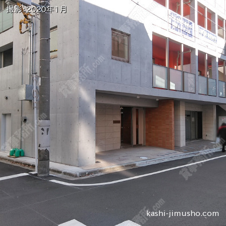 建物前面