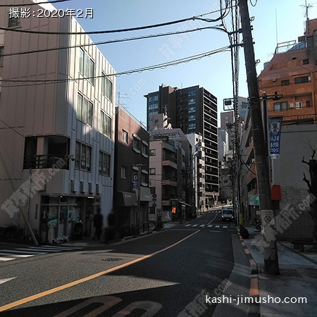 前面道路