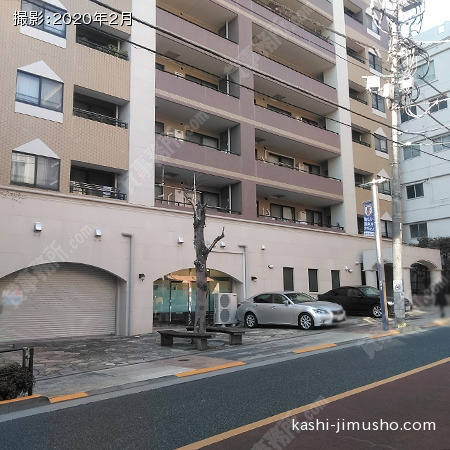 建物前面