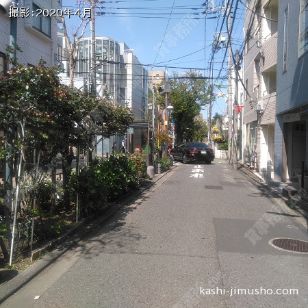 前面道路