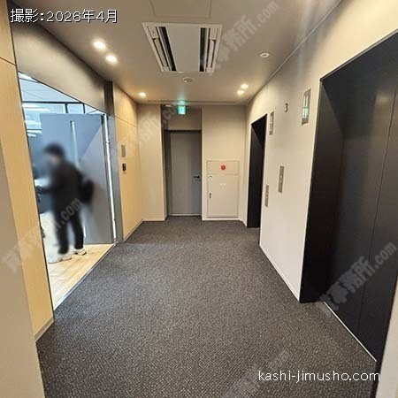 貸室階エレベーターホール 貸室階エレベーターホール