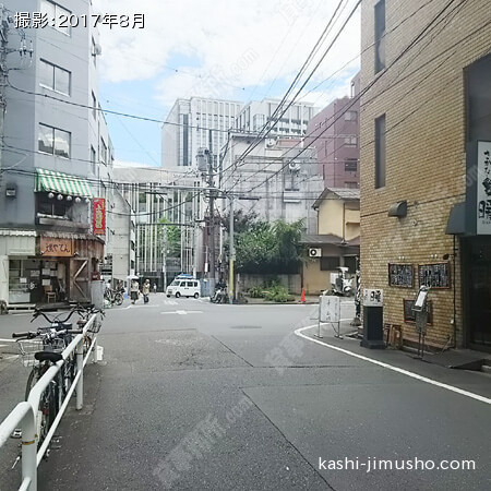 前面道路