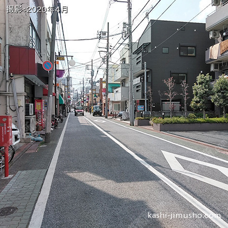 前面道路