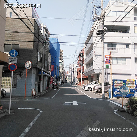 前面道路