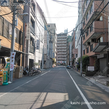 前面道路