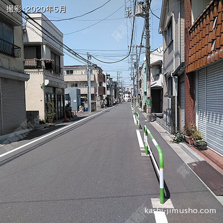 前面道路