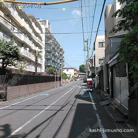 前面道路