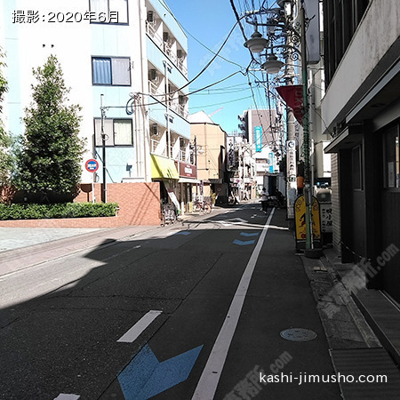 前面道路