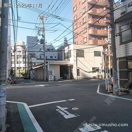 前面道路