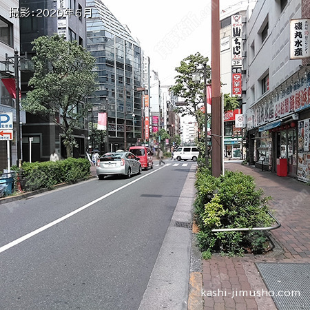 前面道路