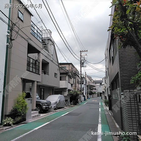 前面道路
