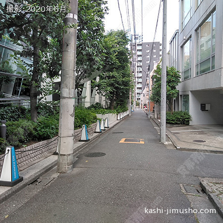 前面道路