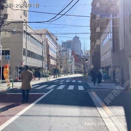 前面道路