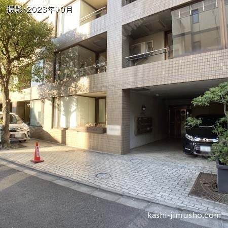 建物前面