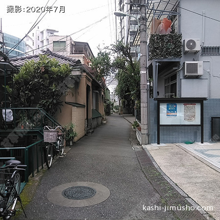 前面道路