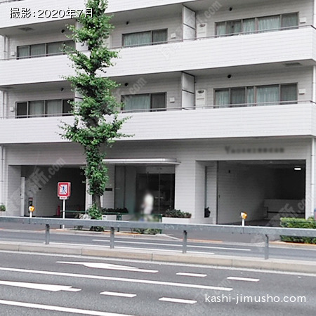 建物前面