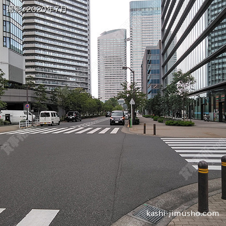 前面道路