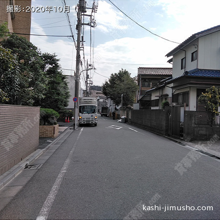 前面道路