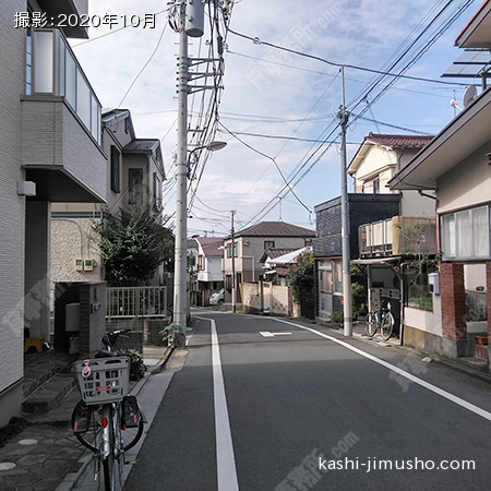 前面道路