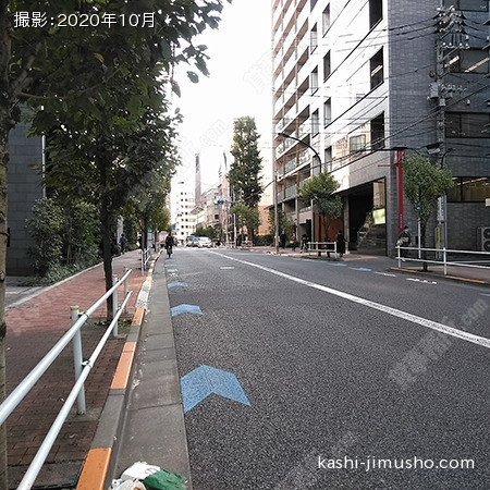 前面道路