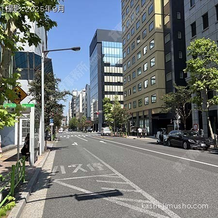 前面道路(平成通り）