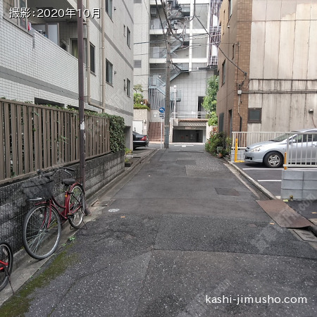 前面道路
