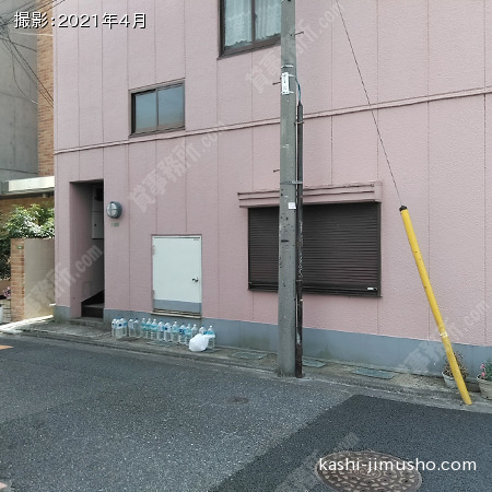 ビル前面