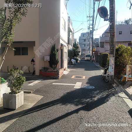 前面道路