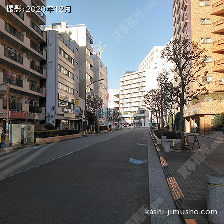 前面道路