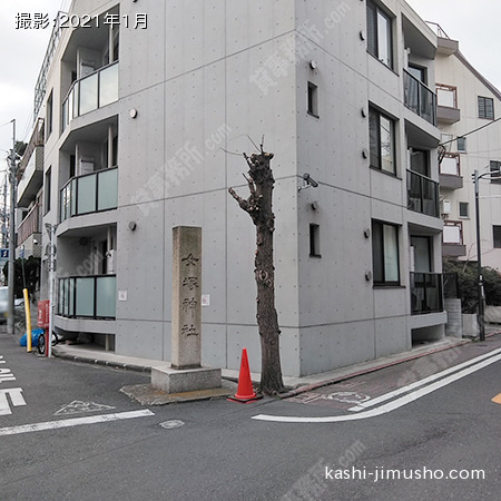 ビル前面
