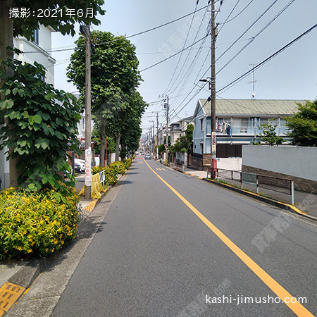 前面道路