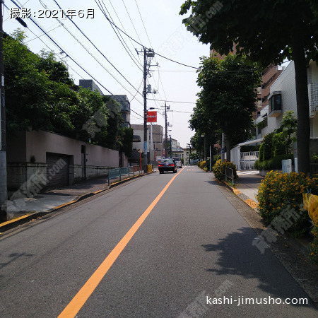 前面道路