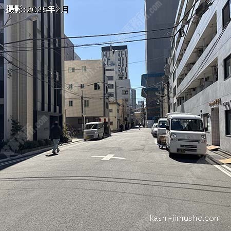 前面道路