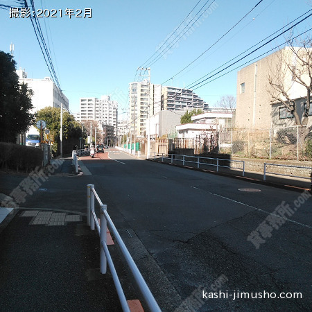 前面道路