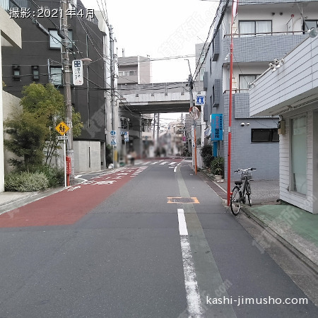 前面道路
