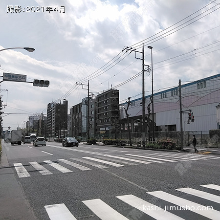 前面道路(第一京浜)