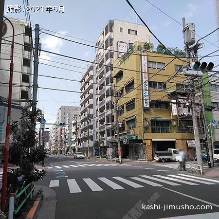 前面道路