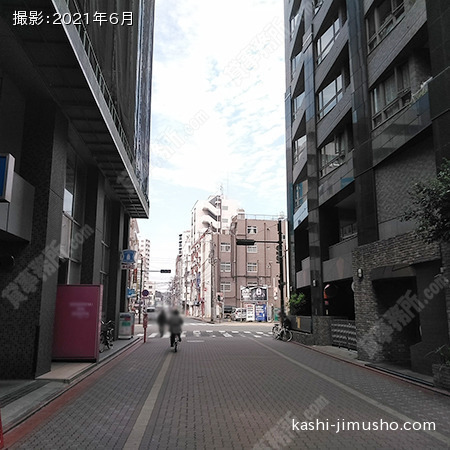 前面道路